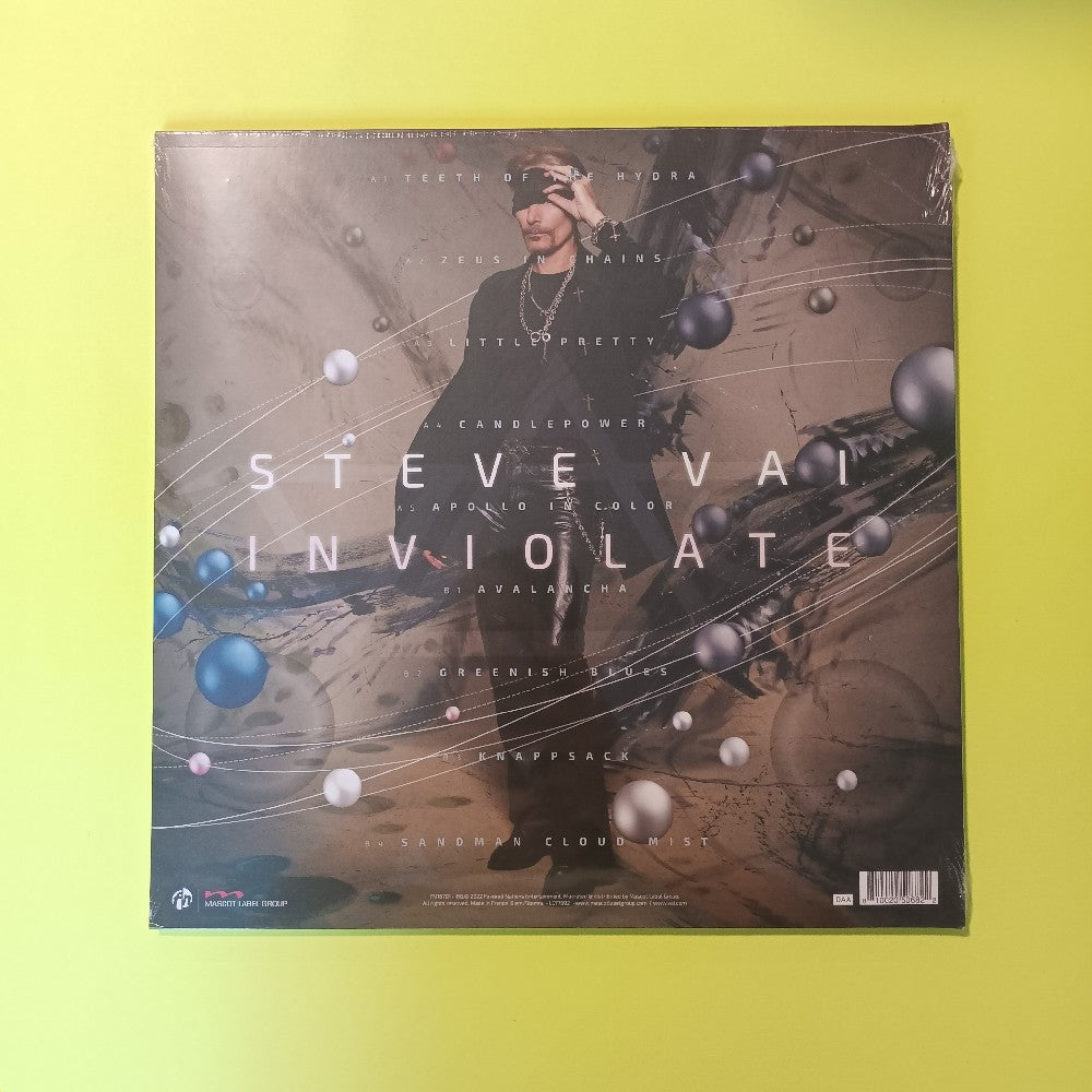 Steve Vai - Inviolate - 2022 - FN76701 - New - Sealed - Vinyl