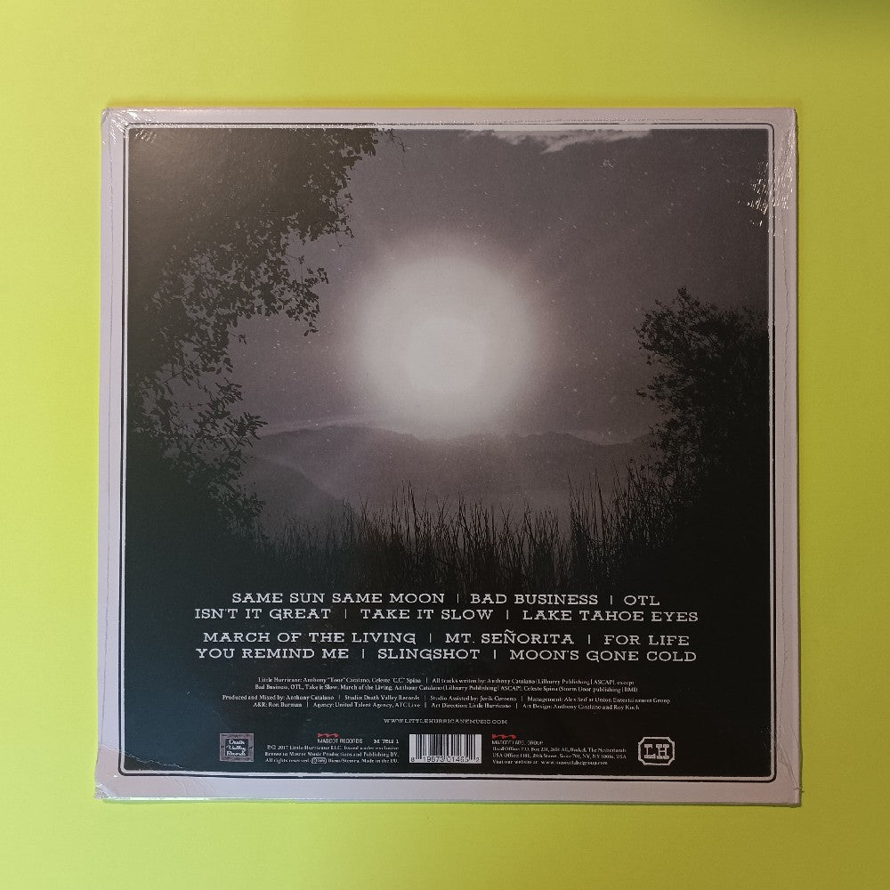 Little Hurricane - Same Sun Same Moon WHITE - 2017 - M 7519 1 - New - Sealed - Vinyl