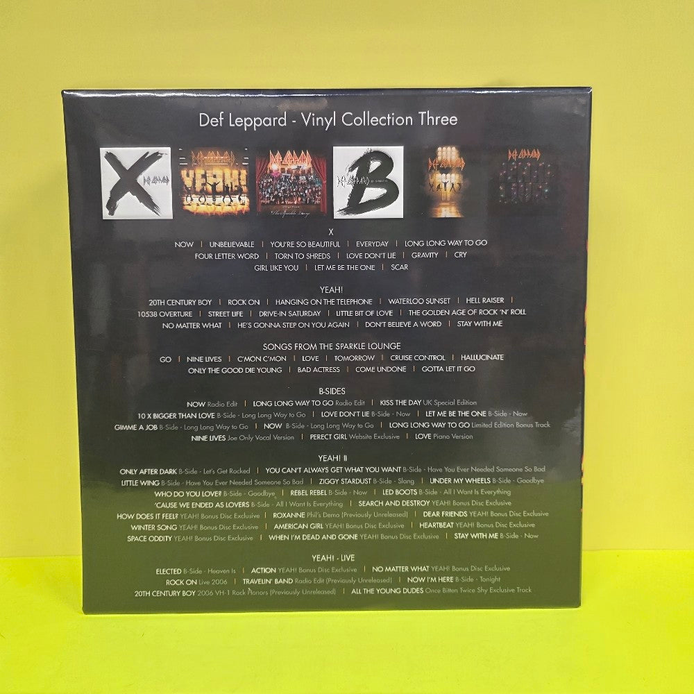 Def Leppard - Vinyl Collection Volume Three / Limited Edition  - 2021 - 0818002 - New - Sealed - Vinyl