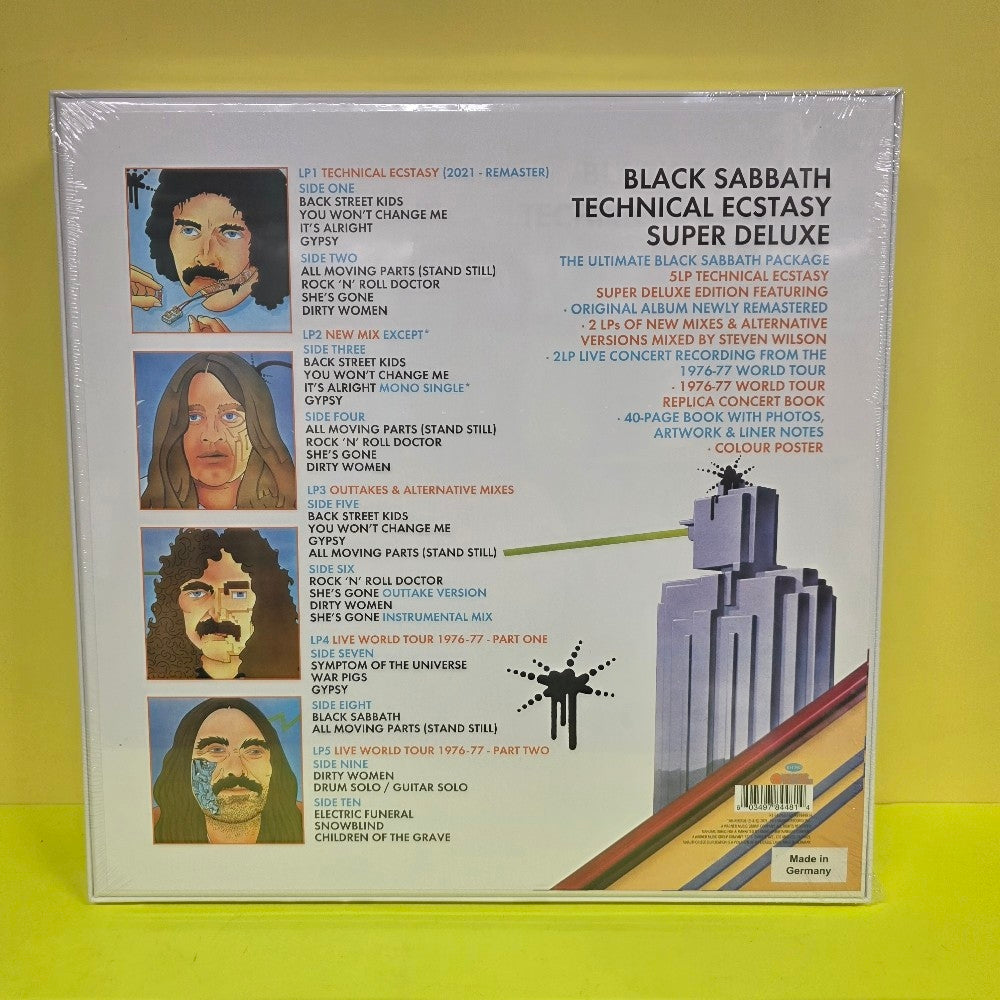 Black Sabbath - Technical Ecstasy Super Deluxe - 2021 - R1 645955 - New - Sealed - Vinyl