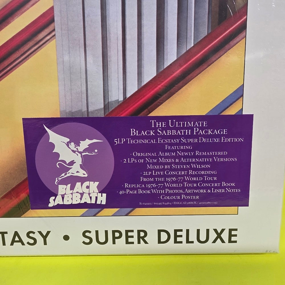 Black Sabbath - Technical Ecstasy Super Deluxe - 2021 - R1 645955 - New - Sealed - Vinyl