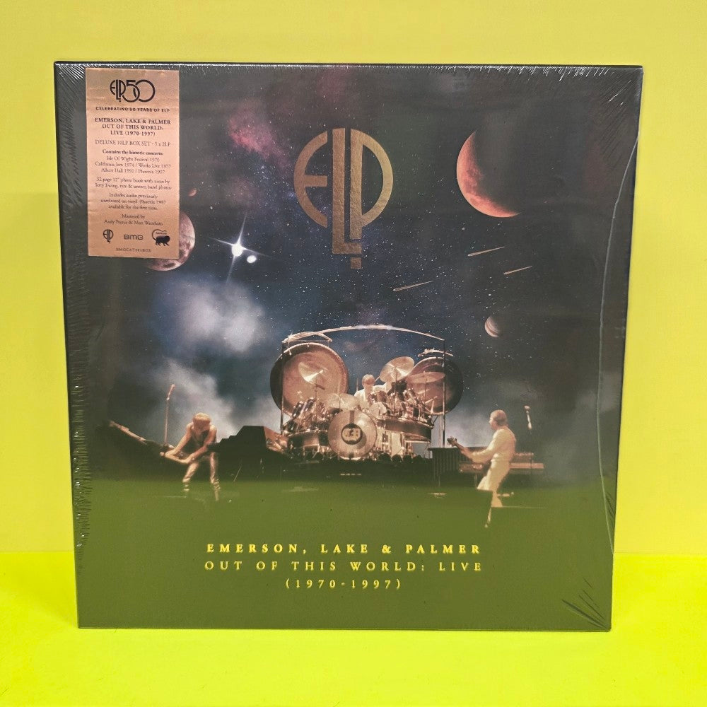 Emerson, Lake & Palmer - Out Of This World: Live (1970-1997) - 2021 - BMGCAT381BOX - New - Sealed - Vinyl