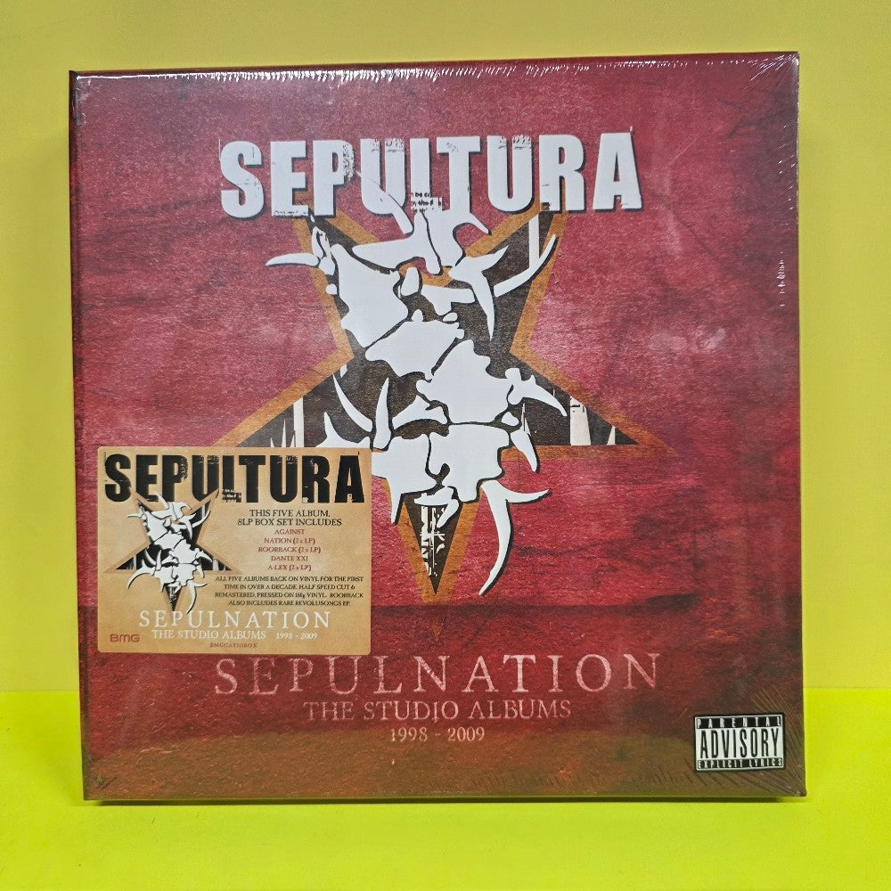 Sepultura - Sepulnation - 2021 - BMGCAT511BOX - New - Sealed - Vinyl
