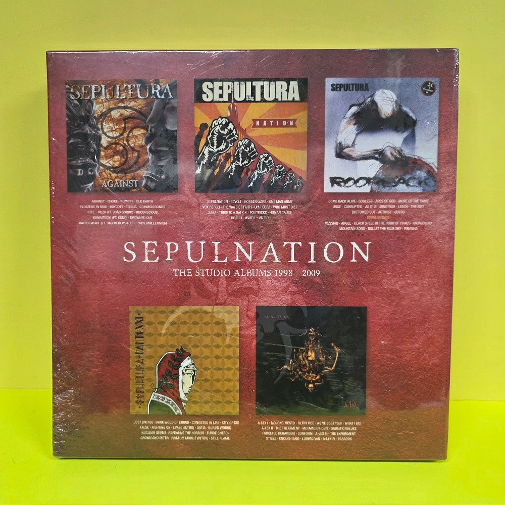 Sepultura - Sepulnation - 2021 - BMGCAT511BOX - New - Sealed - Vinyl