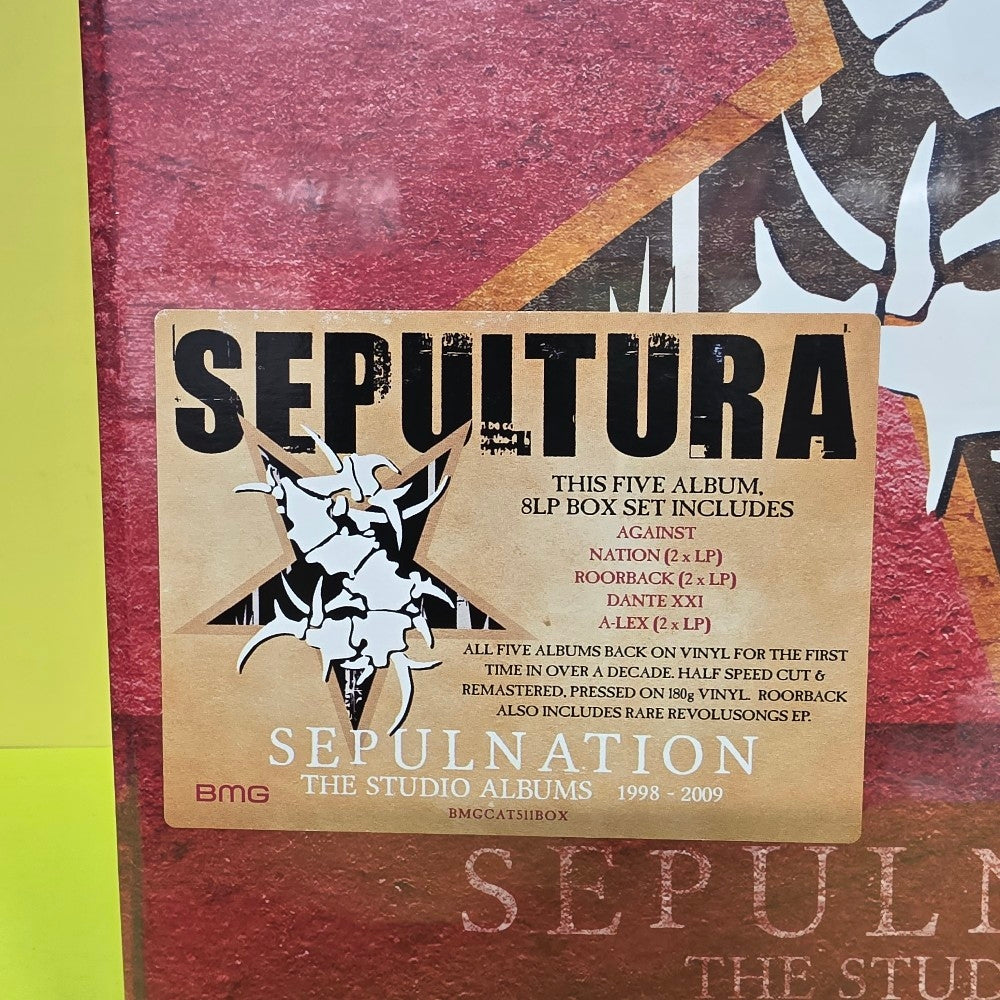 Sepultura - Sepulnation - 2021 - BMGCAT511BOX - New - Sealed - Vinyl