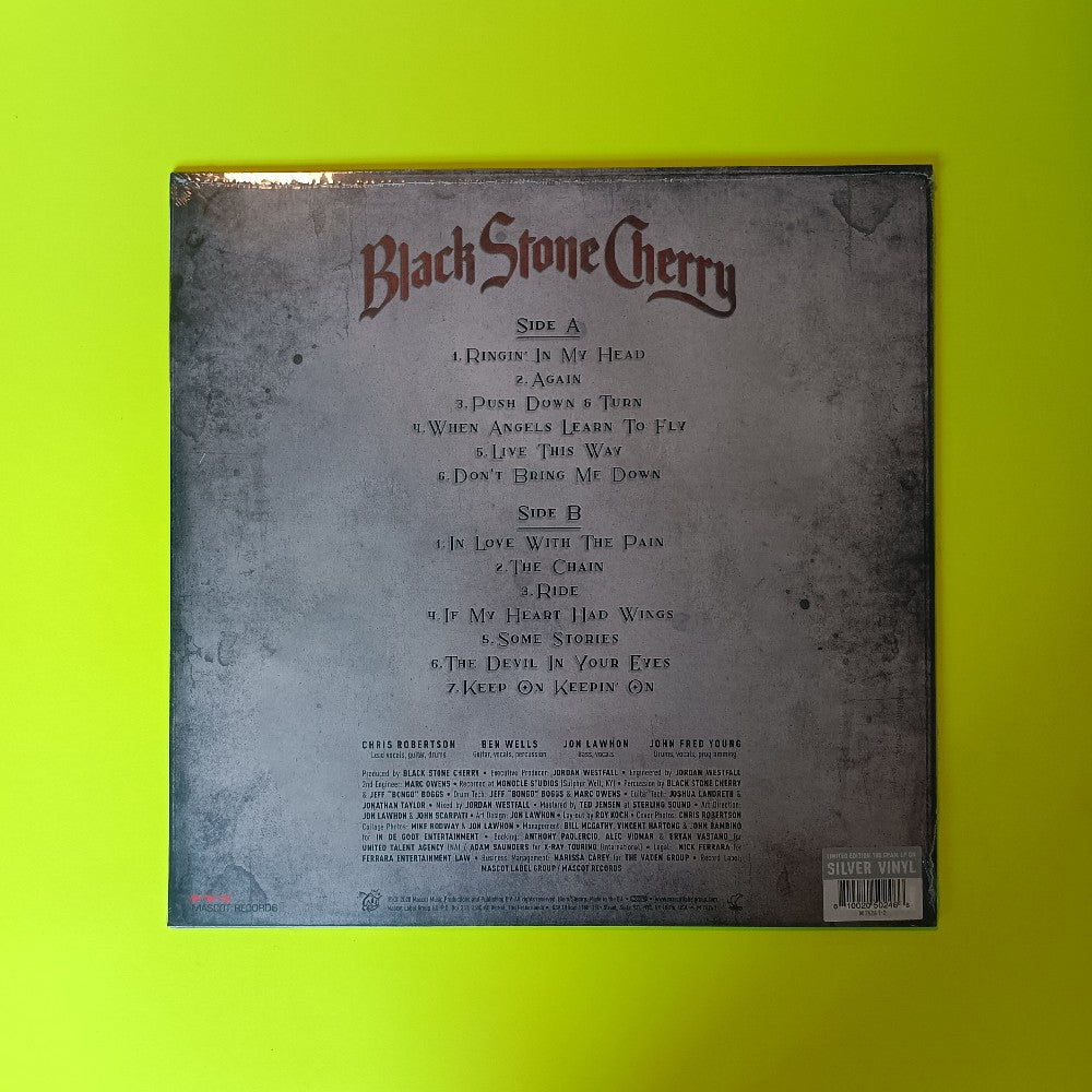 Black Stone Cherry - The Human Condition SILVER - 2020 - M 7626 1-2 - New - Sealed - Vinyl