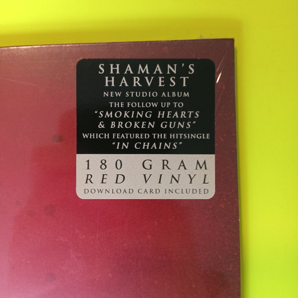 Shaman's Harvest - Red Hands Black Deeds RED VINYL - 2017 - M 7526 1 - New - Sealed - Vinyl