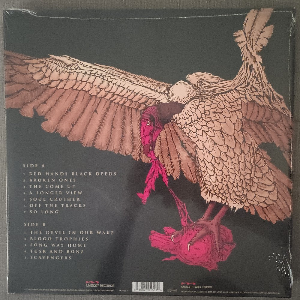 Shaman's Harvest - Red Hands Black Deeds RED VINYL - 2017 - M 7526 1 - New - Sealed - Vinyl