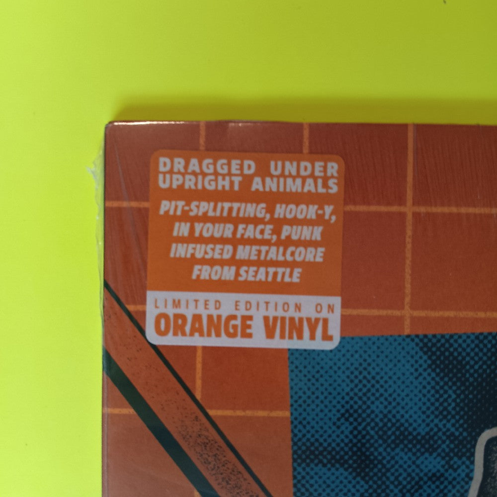 Dragged Under - Upright Animals ORANGE - 2022 - M76641 - New - Sealed - Vinyl