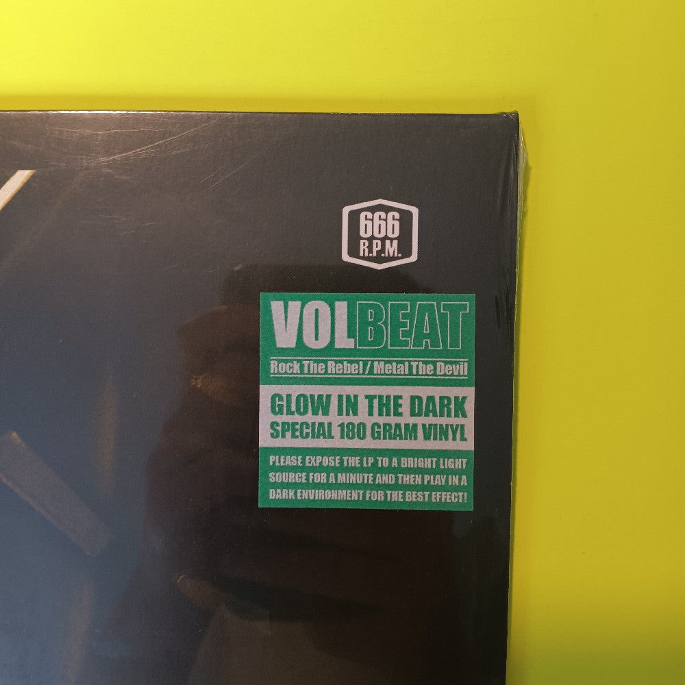 Volbeat - Rock The Rebel / Metal The Devil GLOW IN THE DARK - 2022 - M72151-2 - New - Sealed - Vinyl