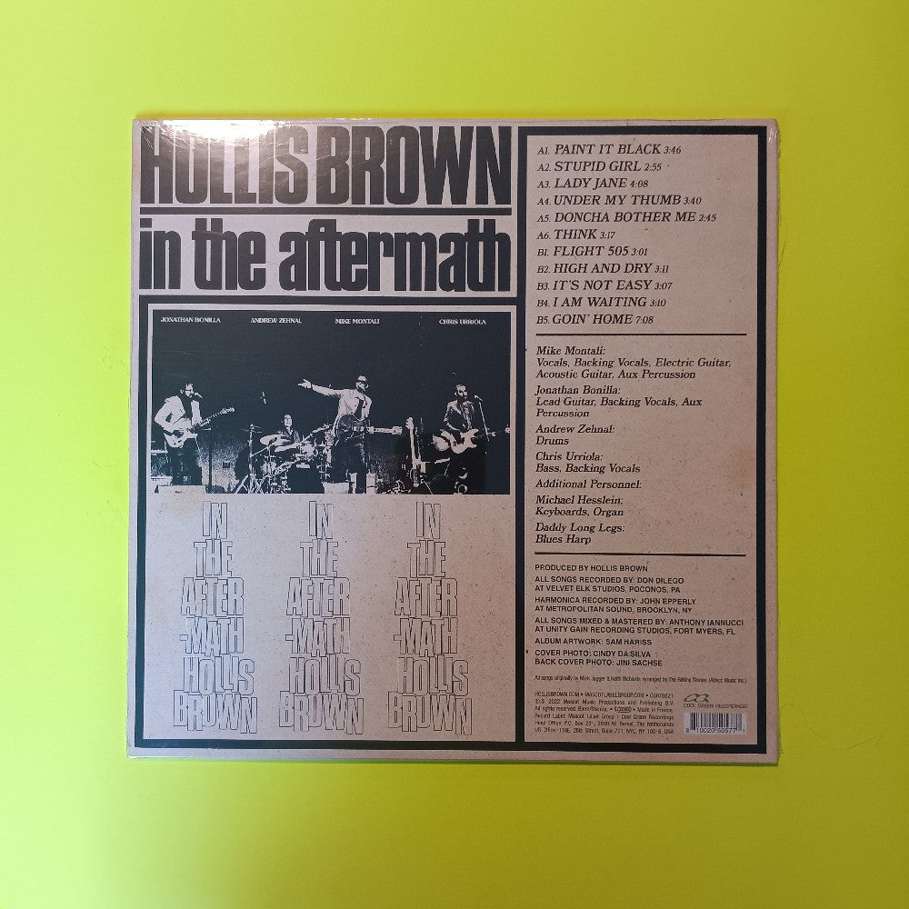 Hollis Brown - In The Aftermath - 2022 - CGR76621 - New - Sealed - Vinyl