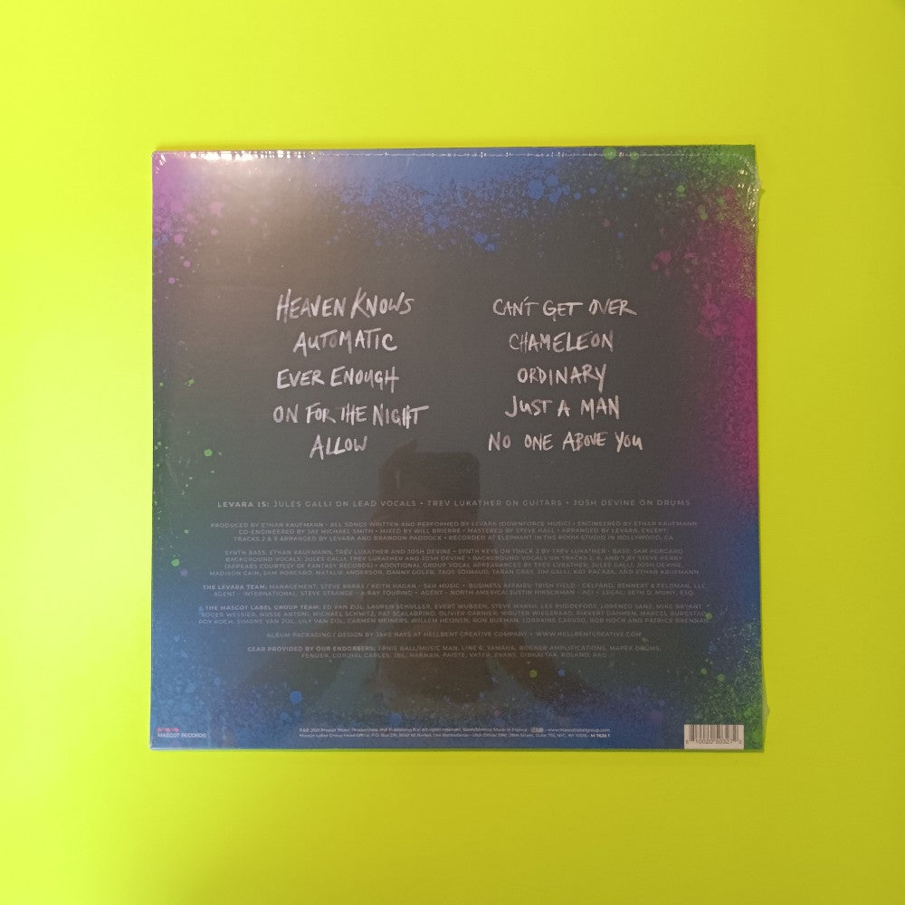 Levara - Levara / Self Titled BLUE - 2021 - M 7636 1 - New - Sealed - Vinyl
