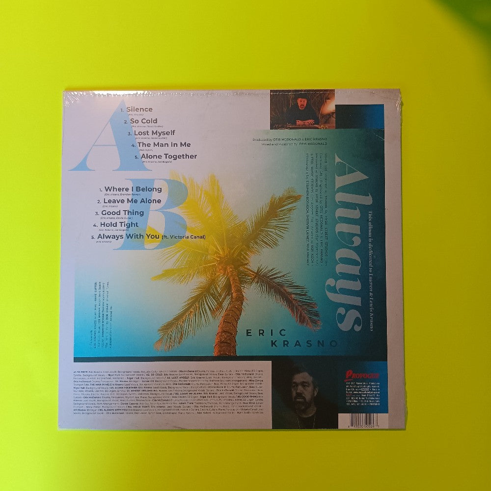 Eric Krasno - Always BLUE  - 2022 - PRD76541 - New - Sealed - Vinyl