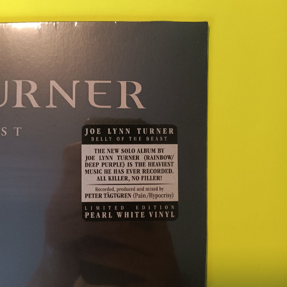 Joe Lynn Turner - Belly Of The Beast PEARL WHITE - 2022 - MTR76871 - New - Sealed - Vinyl
