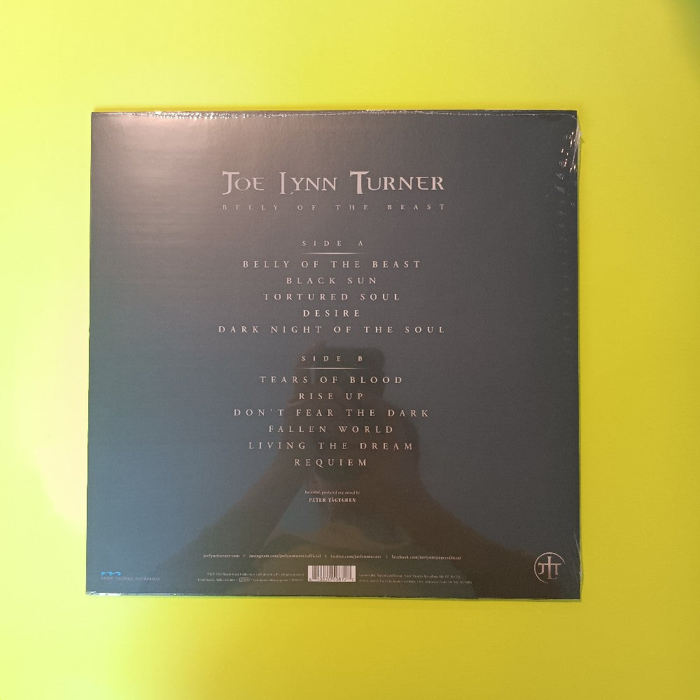 Joe Lynn Turner - Belly Of The Beast PEARL WHITE - 2022 - MTR76871 - New - Sealed - Vinyl