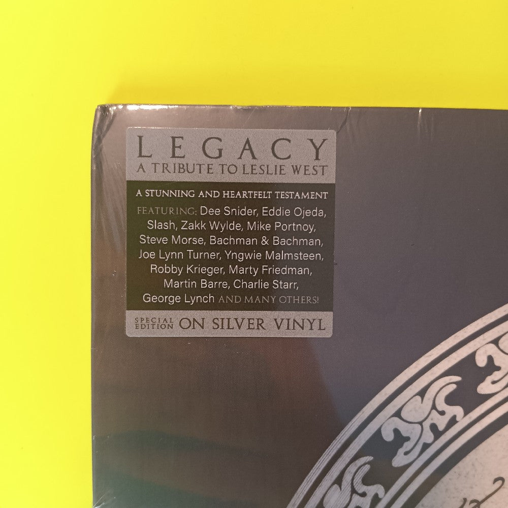 Leslie West - Legacy: A Tribute To Leslie West SILVER - 2022 - PRD76681 - New - Sealed - Vinyl