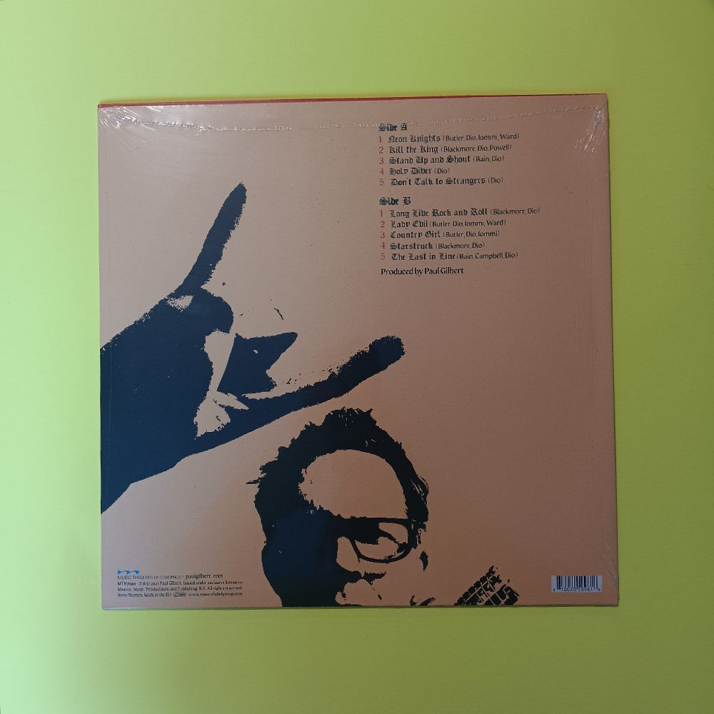 Paul Gilbert - The Dio Album - 2023 - MTR76931 - New - Sealed - Vinyl