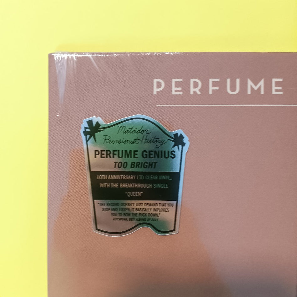 Perfume Genius - Too Bright 10th Anniversary CLEAR - 2024 - OLE 1028LP - New - Sealed - Vinyl