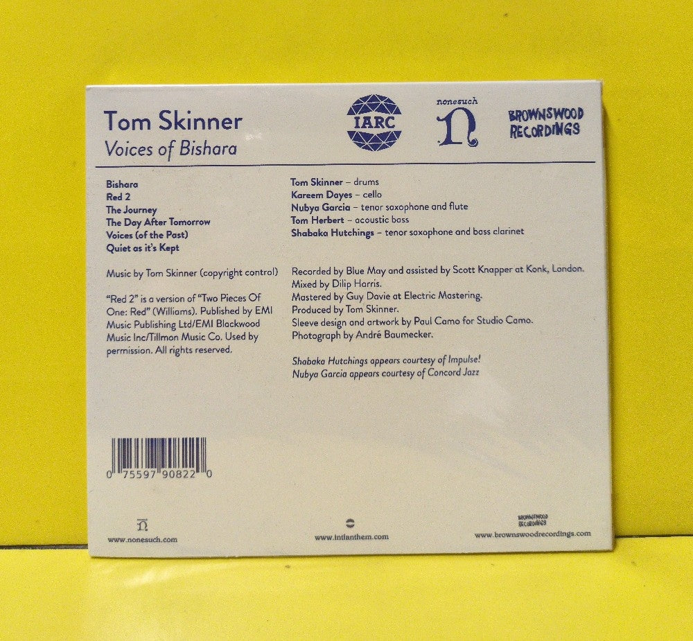 Tom Skinner - Voices Of Bishara - 2022 - IARC 0060 - New - Sealed - CDs
