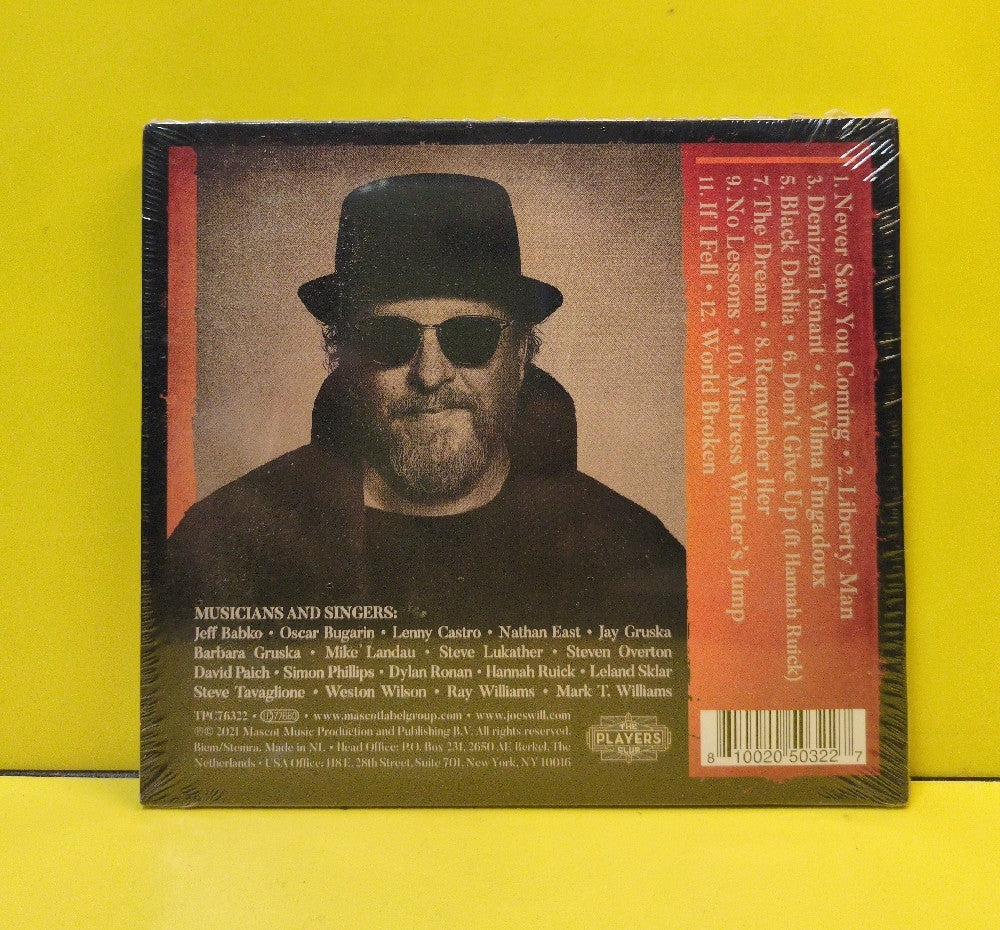 Joseph Williams - Denizen Tenant - 2021 - TPC76322 - New - Sealed - CDs