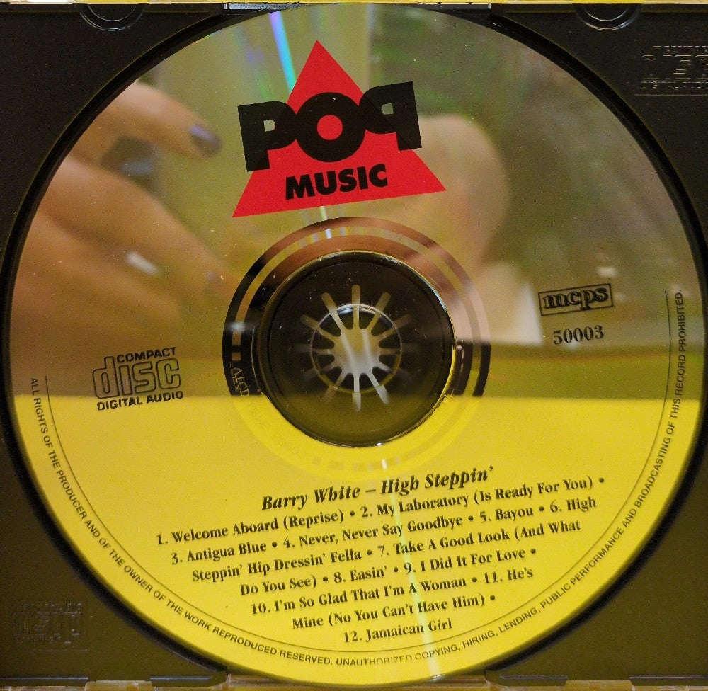 Barry White Feat Love Unlimited Orchestra - Hight Steppin' - 50003 - Used - EX - CDs - Germany Import