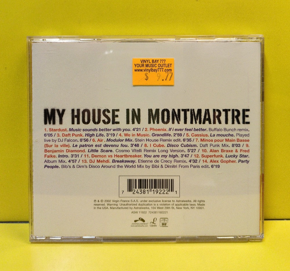 Various - My House In Montmartre - 2002 - ASW 11922 / 724381192221 - Used - EX - CDs