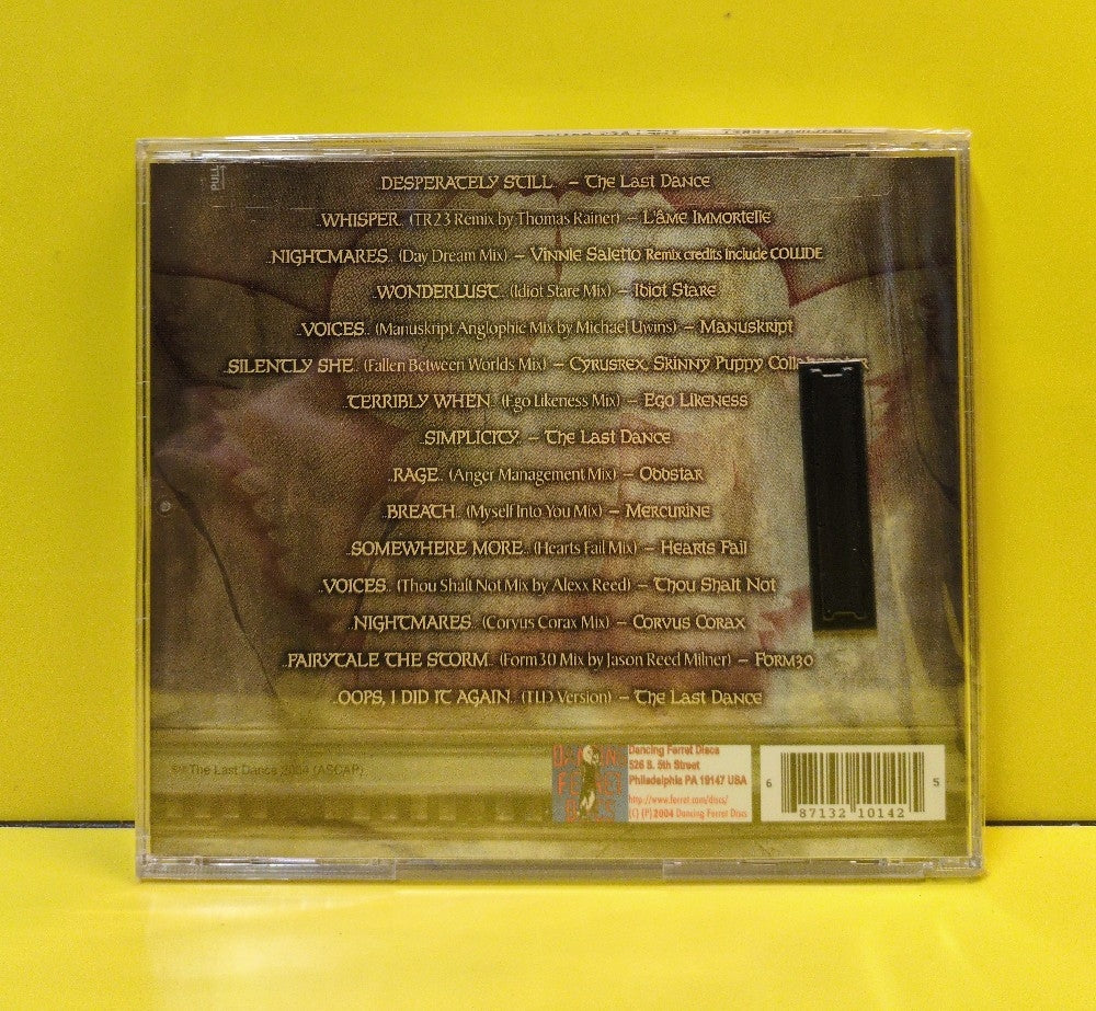 The Last Dance - ...Reflections Of Rage... - 2004 - DFD 21014 - New - Sealed - CDs