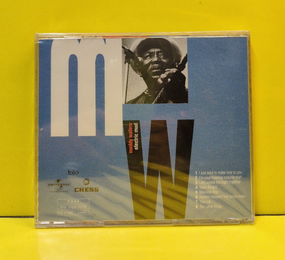 Muddy Waters - Electric Mud - 1997 - 10390 - New - Sealed - CDs - Remastered - Spain Import