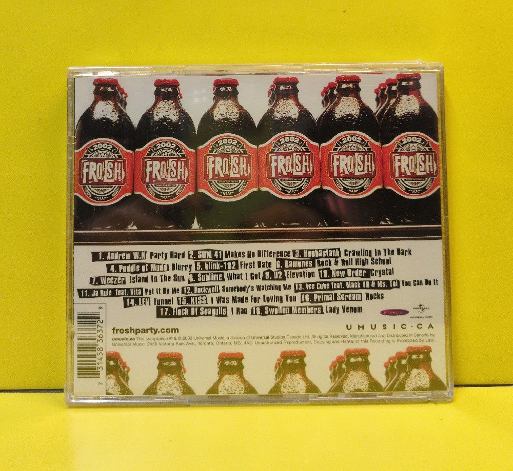 Various - Frosh 5 - 2002 - 3145836372 - New - Sealed - CDs - Canadian Import