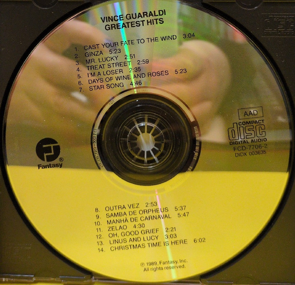 Vince Guaraldi - Greatest Hits - FCD-7706-2 - Used - EX - CDs - Reissue