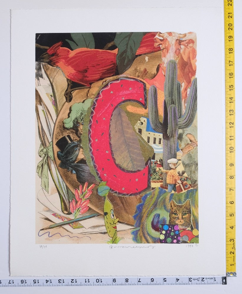 Bruce Helander - Love Letters "C" Cactus Capers - 1997 - New - Art