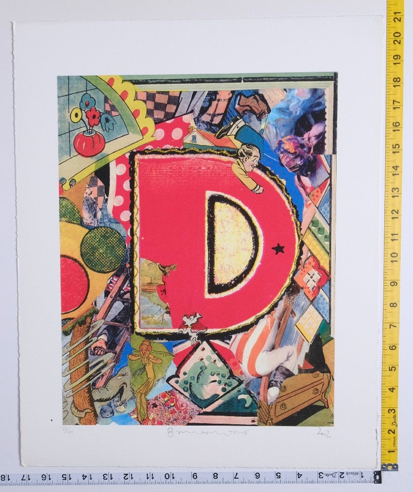 Bruce Helander - Love Letters "D" Dog Days - 2002 - New - Art
