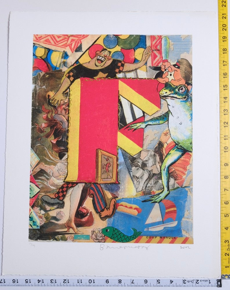 Bruce Helander - Love Letters "F" Footstep Fantasy - 2002 - New - Art