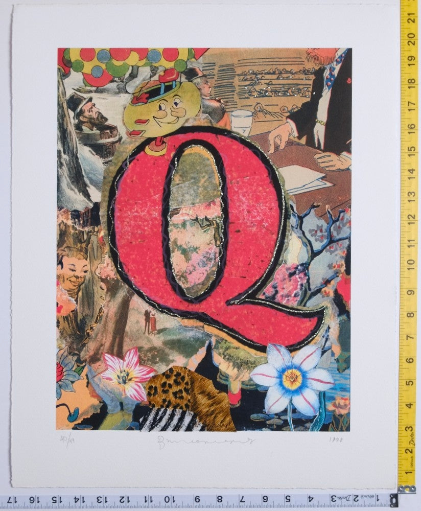 Bruce Helander - Love Letters "Q" Quicker Quince - 1998 - New - Art