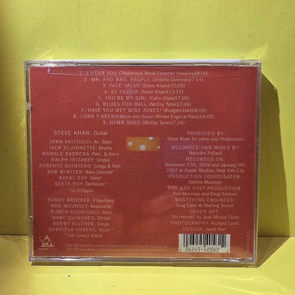 Steve Khan - Borrowed Time = Tiempo Prestado - 2007 - TC 4056 2 - New - Sealed - CDs