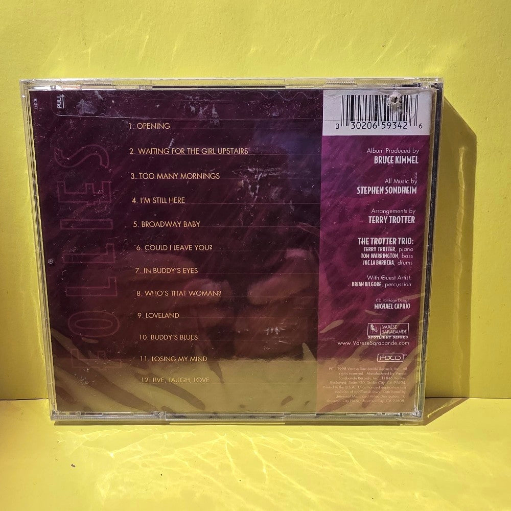 The Trotter Trio - Stephen Sondheim's Follies (Themes From The Legendary Musical) - 1998 - VSD-5934 - New - Sealed - CDs