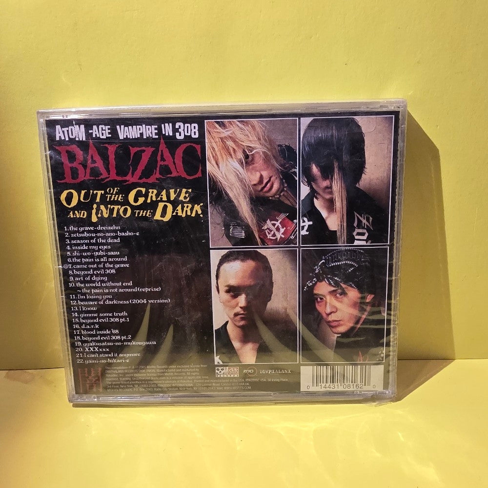 Balzac - Out Of The Grave And Into The Dark - 2005 - RCD 10816 - New - Sealed - CDs