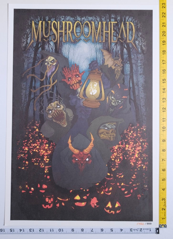 Mushroomhead - 2014 Halloween Lithograph Poster By Rob Musil /999 - 2014 - New - Art