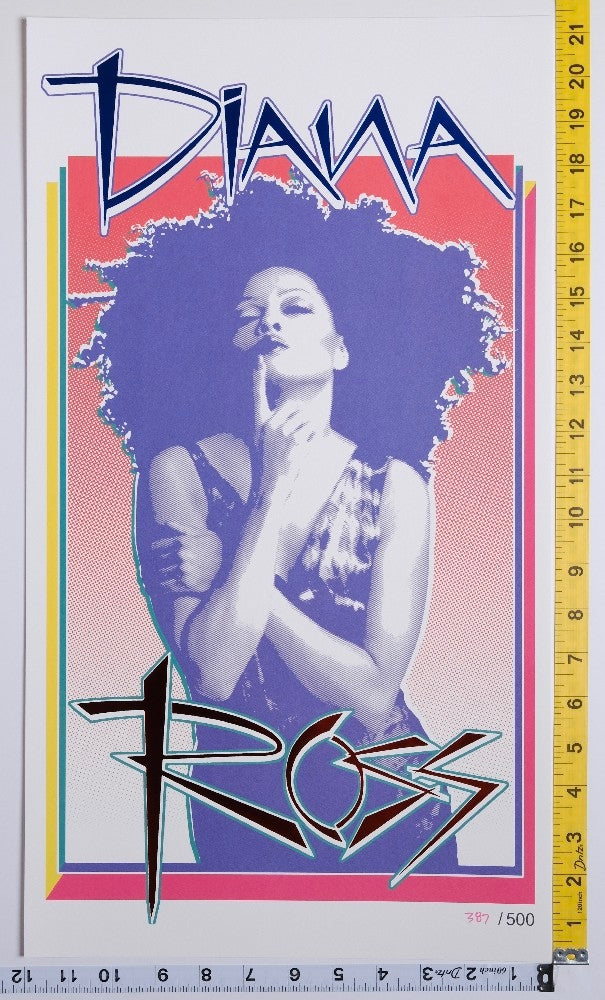 Diana Ross - Limited Edition Poster /500 - New - Art