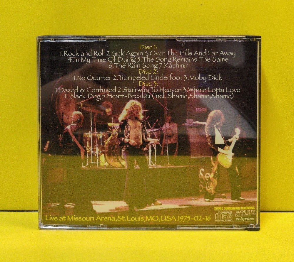Led Zeppelin - St. Louis Blues - 2004 - EGL20120/21/22 - Used - VG++ - CDs - 3xCD - Unofficial Release - Reissue - Japan Import
