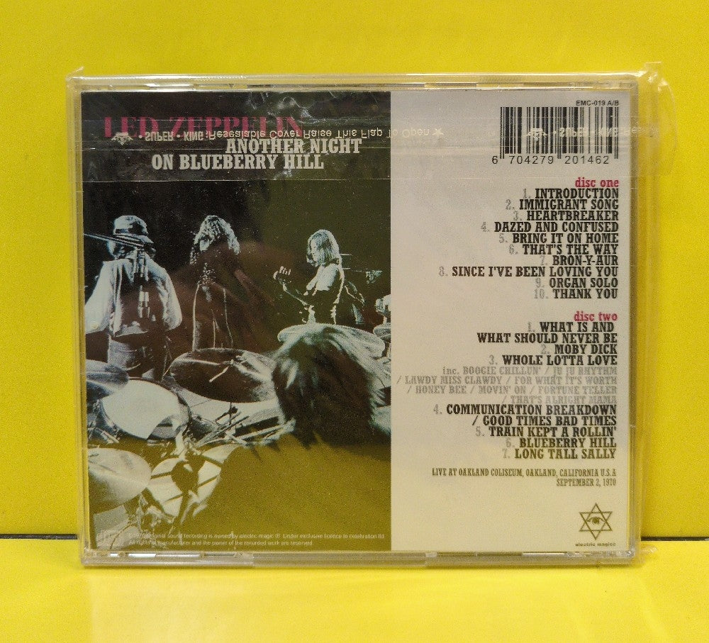Led Zeppelin - Another Night On Blueberry Hill - 2003 - EMC-019 A/B - New - Sealed - CDs - 2xCD - Unofficial Release - Japan Import