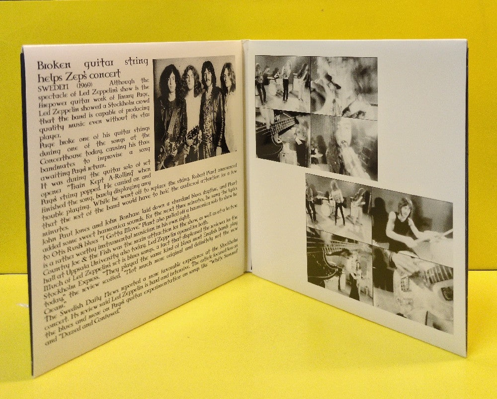 Led Zeppelin - In The Garden Of Sweden - BSD 10-11 - Used - EX - CDs - 2xCD - Unofficial Release