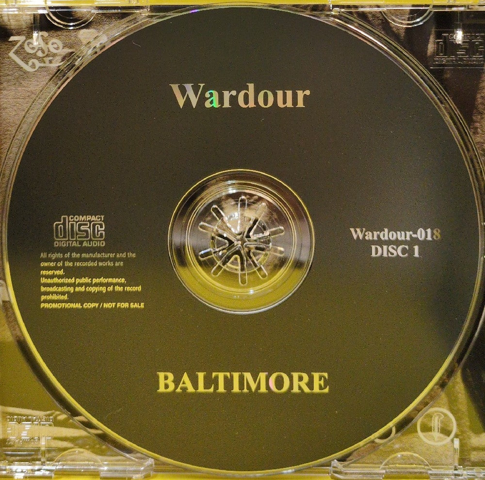 Led Zeppelin - Baltimore 1972 - 2005 - Wardour-018 - Used - VG++ - CDs - 3xCD - Unofficial Release - Japan Import