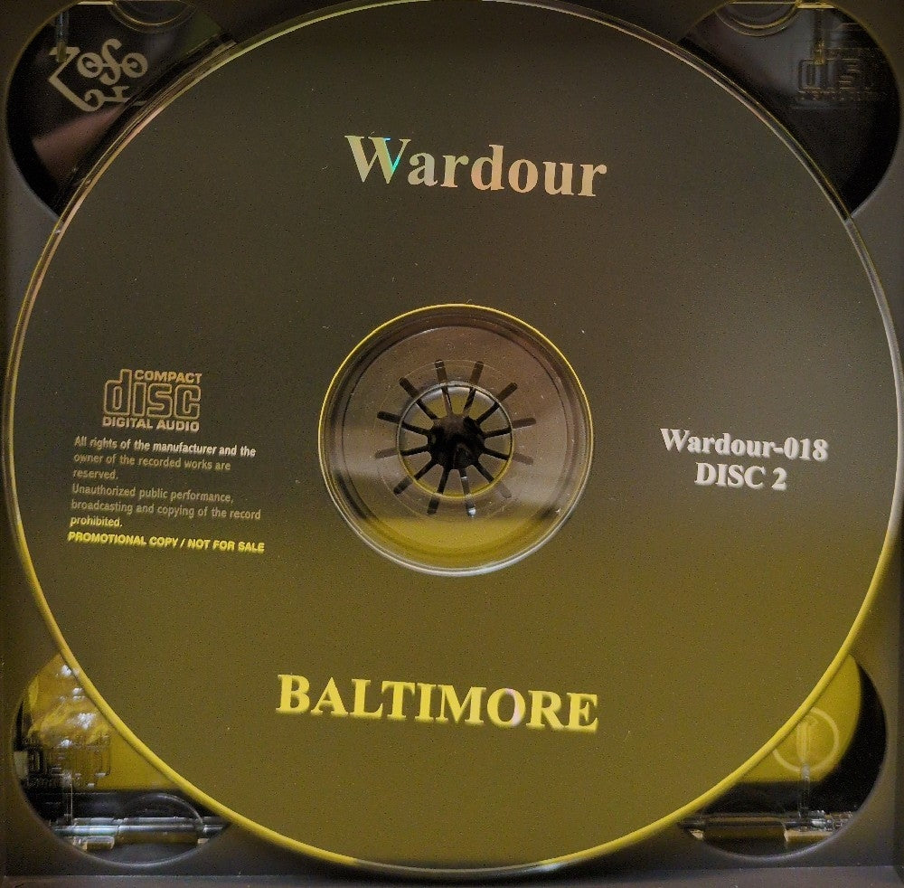 Led Zeppelin - Baltimore 1972 - 2005 - Wardour-018 - Used - VG++ - CDs - 3xCD - Unofficial Release - Japan Import
