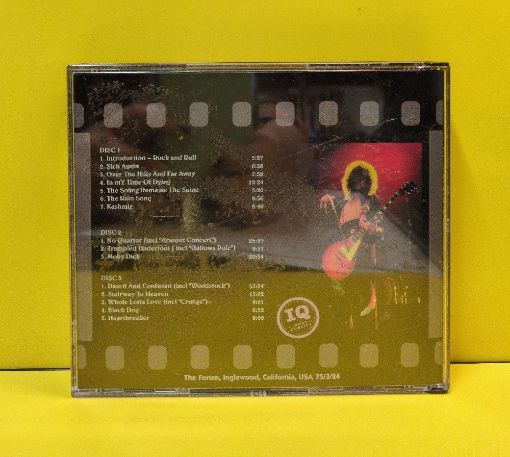 Led Zeppelin - A Gram Is A Gram Is A Gram - 1998 - IQ-080/081/082 - Used - VG++ - CDs - 3xCD - Unofficial Release - Promo - Japan Import