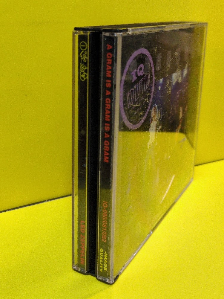 Led Zeppelin - A Gram Is A Gram Is A Gram - 1998 - IQ-080/081/082 - Used - VG++ - CDs - 3xCD - Unofficial Release - Promo - Japan Import