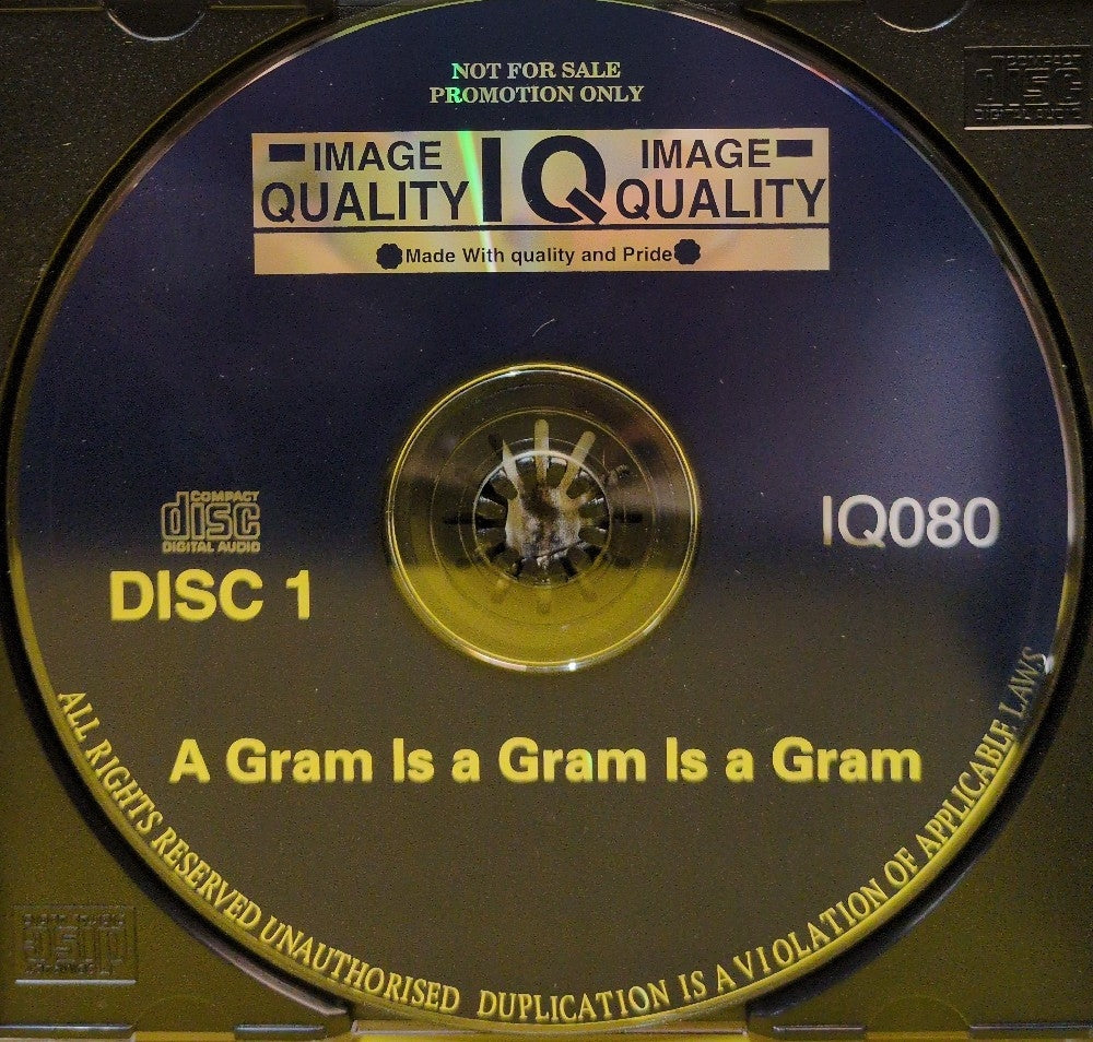 Led Zeppelin - A Gram Is A Gram Is A Gram - 1998 - IQ-080/081/082 - Used - VG++ - CDs - 3xCD - Unofficial Release - Promo - Japan Import