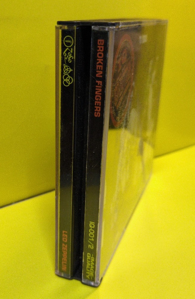 Led Zeppelin - Broken Fingers - 1997 - IQ-001/2 - Used - EX - CDs - 2xCD - Unofficial Release - Japan Import