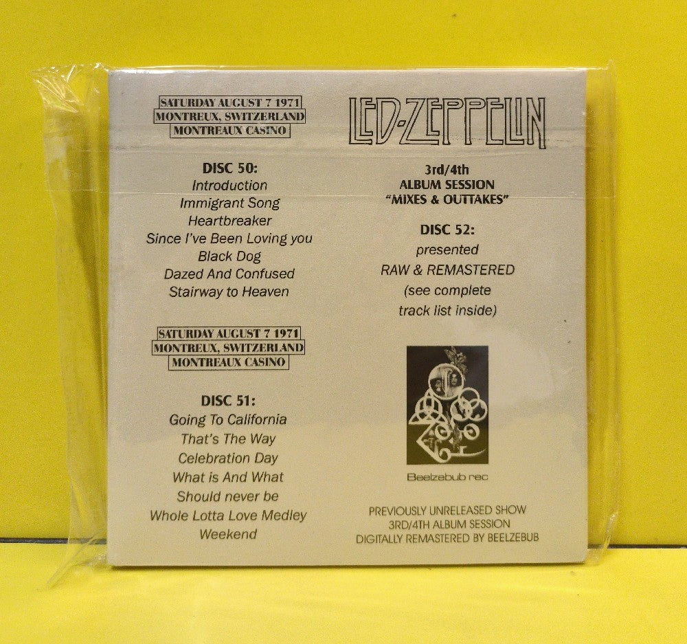 Led Zeppelin - Outside The In Door - BSD 50•51•52 - New - Sealed - CDs - 3xCD - Unofficial Release