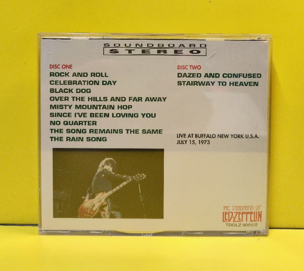 Led Zeppelin - In Concert & Beyond - 1996 - TDOLZ 0001/2 - Used - EX - CDs - 2xCD - Unofficial Release - Japan Import
